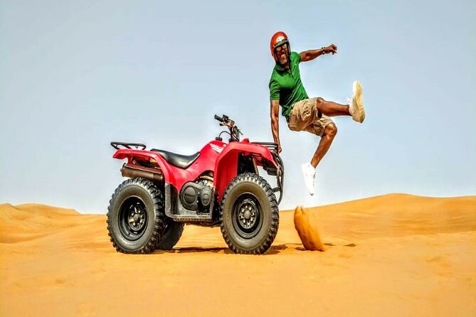 Dubai Desert Safari With Camp Activities and ATV Self Drive Quad Bike - Adventure Activities Included
