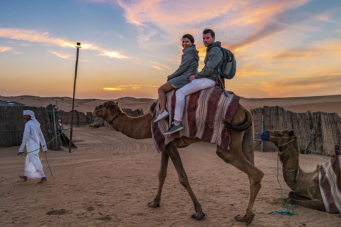 Dubai Evening Desert Safari, Camel Ride, Sandboarding & BBQ Dinner - Pickup and Logistics