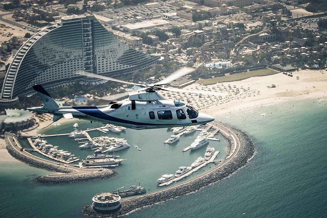 Dubai Helicopter Iconic Tour 12 Minutes - Booking Details