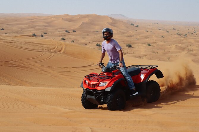 Dubai: Jeep Desert Safari, Camel Riding, ATV & Sandboarding - Price and Inclusions