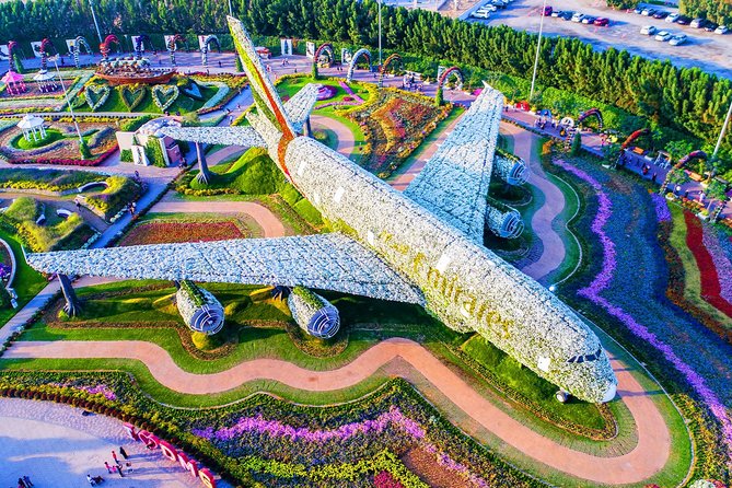 Dubai Miracle Garden and Global Village Shopping Tour - Itinerary and Duration Details