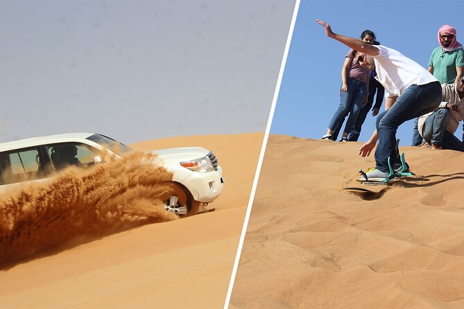 Dubai Red Dune Extreme Desert Safari Adventure With Sand Boarding - Pricing and Booking Information