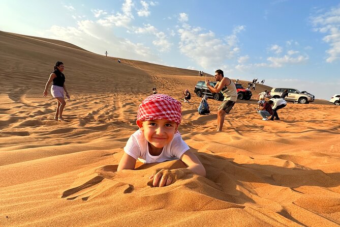 Dubai: Red Dunes, Sandsurf, Camel Ride, BBQ Dinner at Desert Camp - Desert Location Details