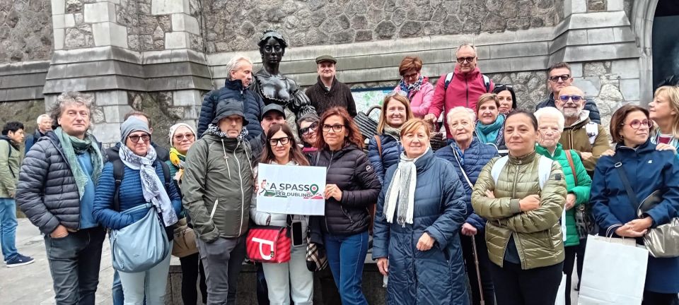 Dublin Highlights: 2.45-Hour Walking Tour in Italian - Meeting Point Details