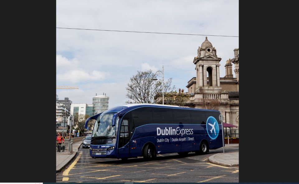 Dublin: One-Way Bus Transfer From/To Dublin Airport - Onboard Amenities and Comfort