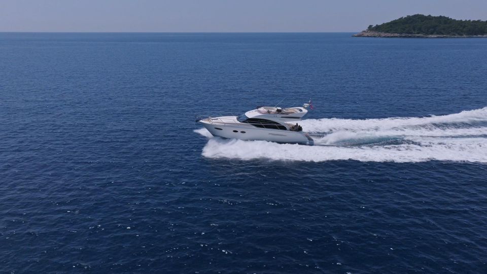 Dubrovnik: Motor Yacht Charter - Private Group Option and Custom Routes