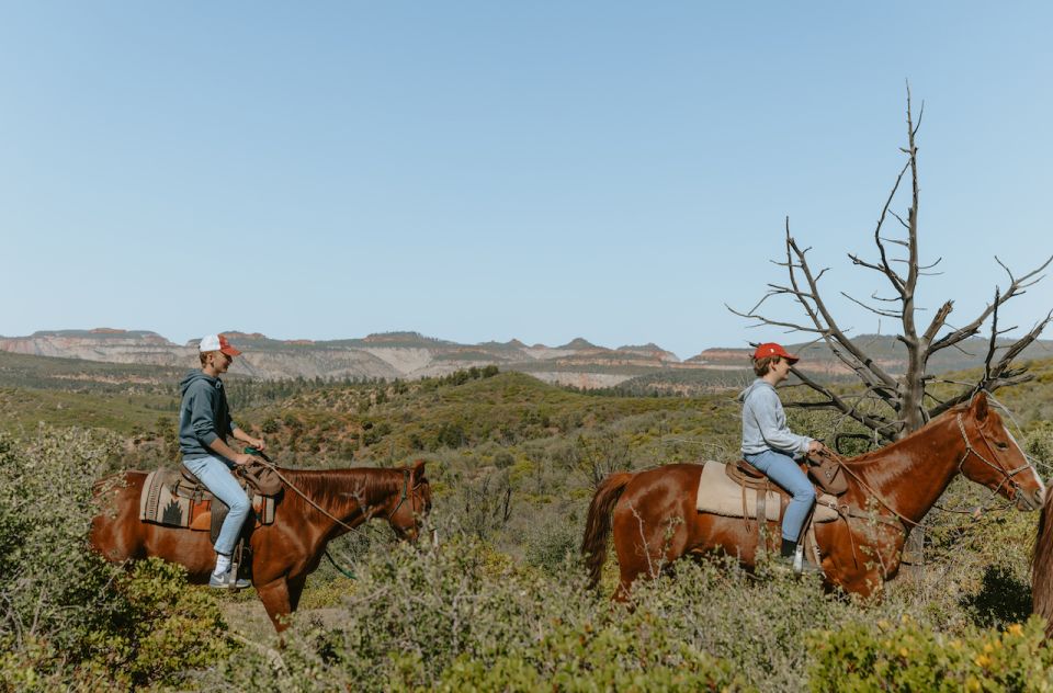 East Zion: Pine Knoll Horseback Tour - Duration and Guide Information