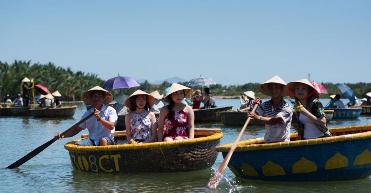 Eco Cooking Class, Cruise Trip, Basket Boat From Hoian/Danan - Booking Information