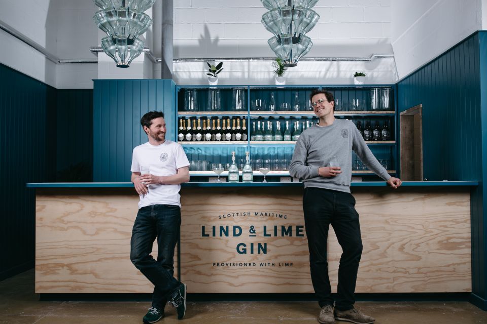 Edinburgh: Lind & Lime Gin Distillery Tour & Tasting - Welcome G&T Experience