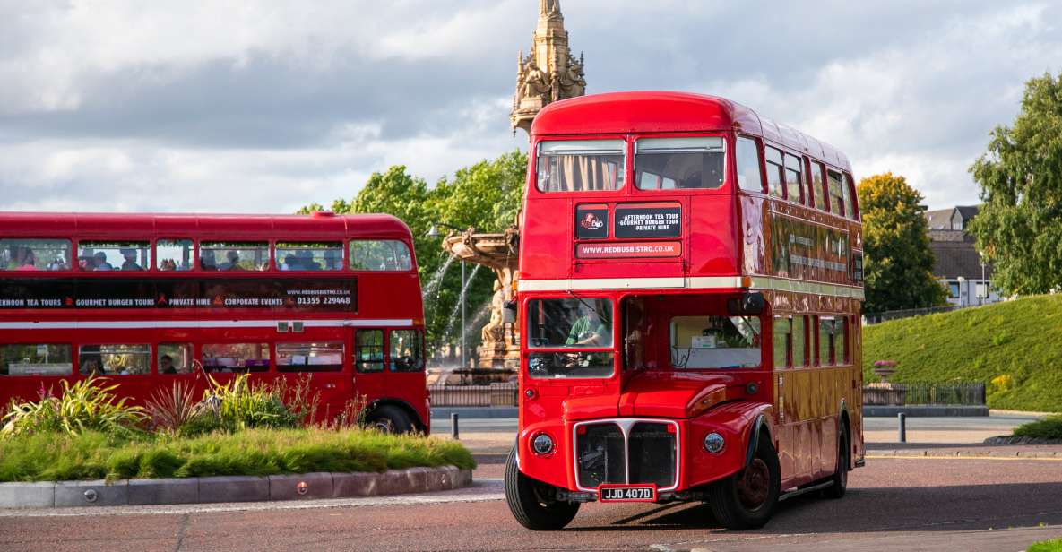 Edinburgh: Vintage Bus Tour With Afternoon Tea or Gin - Experience Highlights