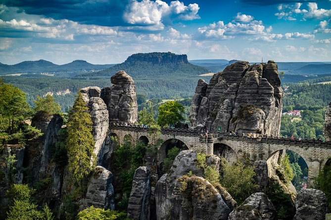 Elbe Canyon, Bastei Sandstone Bridge Tour From Prague - Tour Highlights and Dining Experience