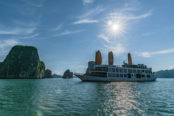 Emperor Cruises Experience 2 Days 1 Night in Halong Bay. - Pickup and Cancellation Policy