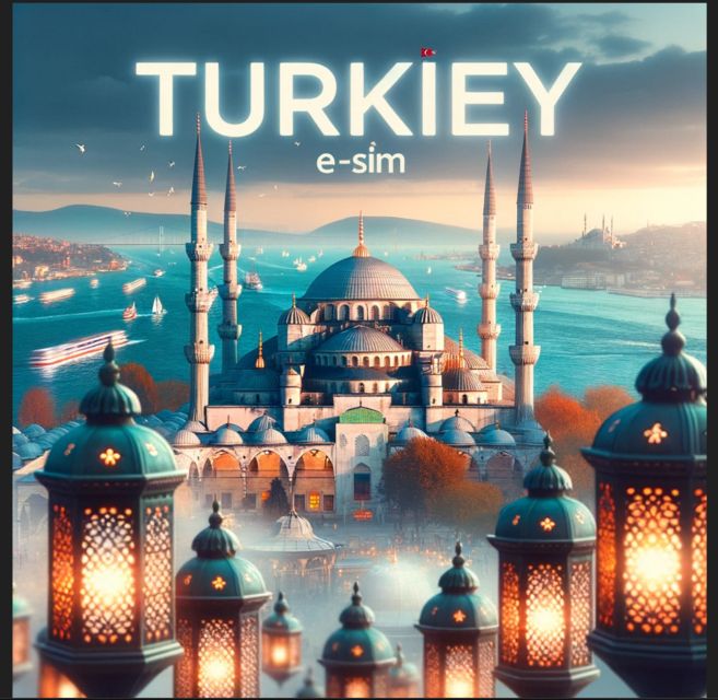 Esim Turkey E-Sim 10/20 GB - High-Speed 5G Connectivity