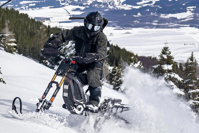 EV Snow Bike Riding Experience - Hit the Trails in Style