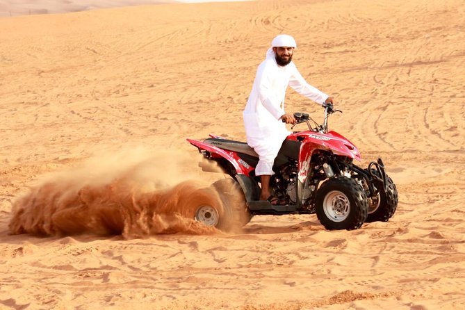 Evening Red Dunes Desert Safari With Quad Bike - Traveler Experience and Testimonials