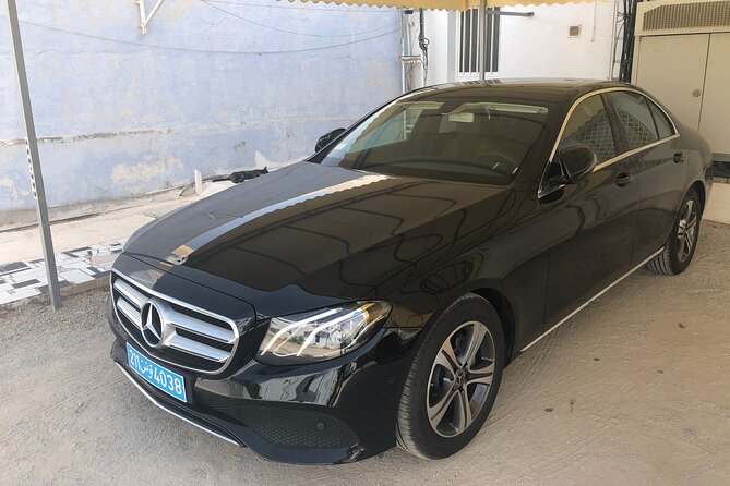 Executive: Transfer Tunis Airport to Hammamet by Mercedes E Class - Pickup and Drop-off Details