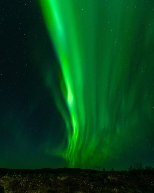 Experience the Majestic Auroras Kiruna-Abisko & Tipi Dinner - Duration and Language Options