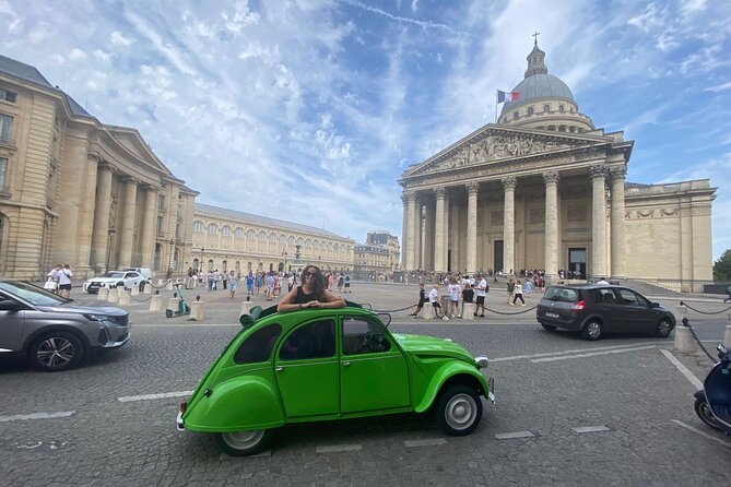 Explore Paris in 3 Hours: Authentic 2CV Tour Experience - Meeting and Pickup Options
