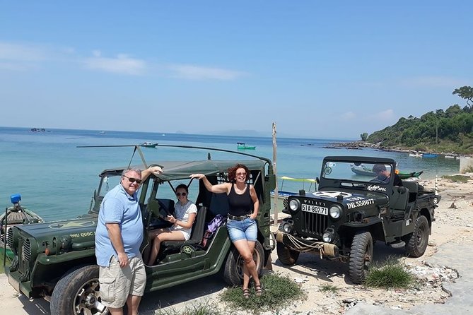 Explore the North of Phu Quoc Island by Classical US Army Jeeps - Pickup Logistics