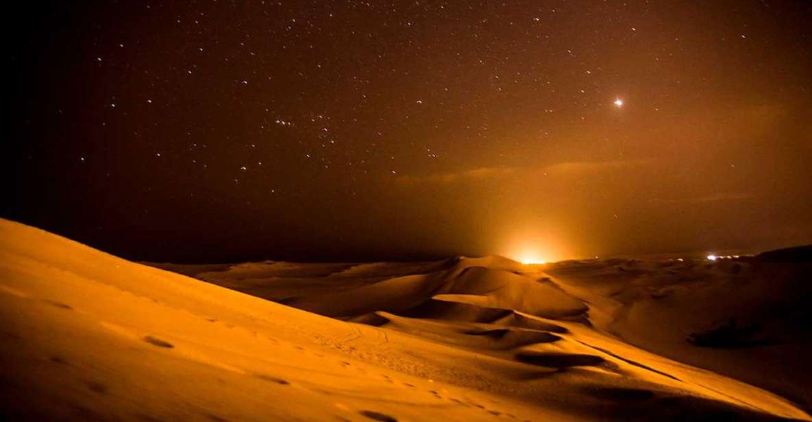 Exploring Night Magic: From Ica to the Huacachina Desert - Sunset Adventures in Huacachina