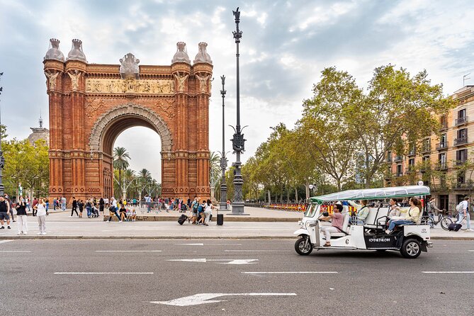 Express Tour of Barcelona in Private Eco Tuk Tuk - Tour Information
