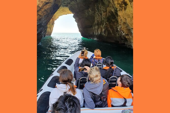 Fast Adventure to the Benagil Caves on a Speedboat - Starting at Lagos - Cave Exploration Experience