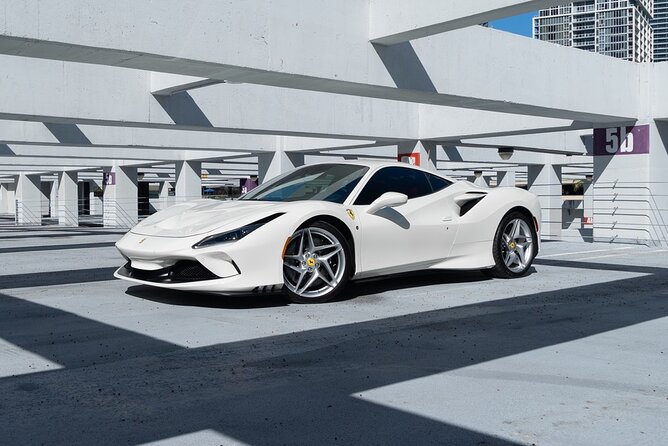 Ferrari F8 Tributo - Supercar Driving Experience Tour in Miami, FL - Luxury Supercar Options Available