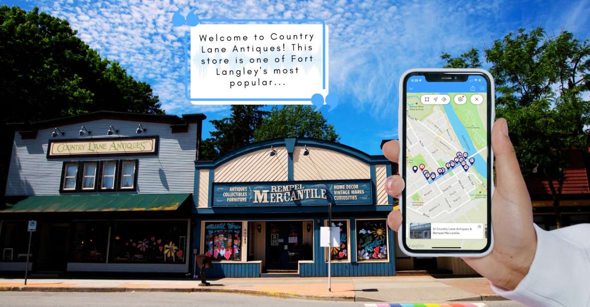 Fort Langley: Film and Television Smartphone Walking Tour - Experience Highlights