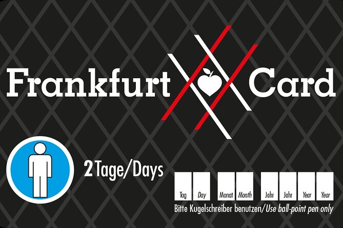 Frankfurt Card 2 Days - How to Purchase