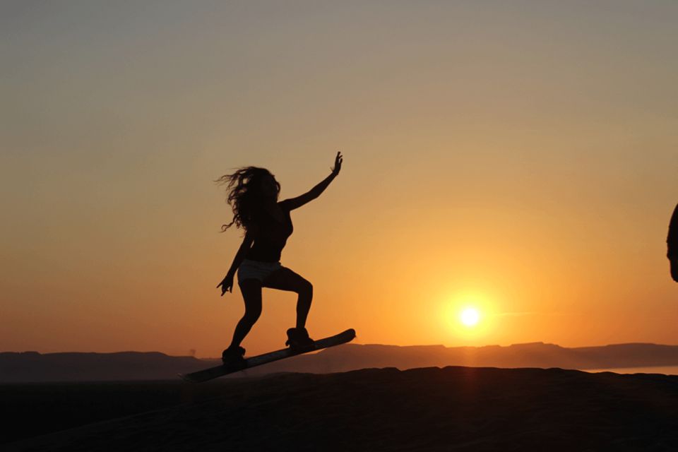 From Agadir/Taghazout: Group Desert Sandboarding Adventure - Experience Highlights of Desert Sandboarding