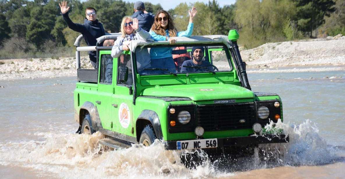 From Alanya: Obacay River Jeep Safari and Picnic Lunch - Experience Highlights