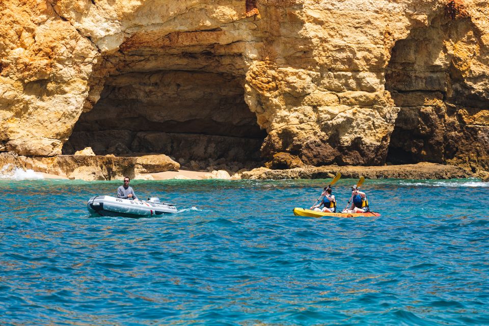 From Albufeira Marina: Benagil Caves Kayaking - Benagil Caves Exploration Experience