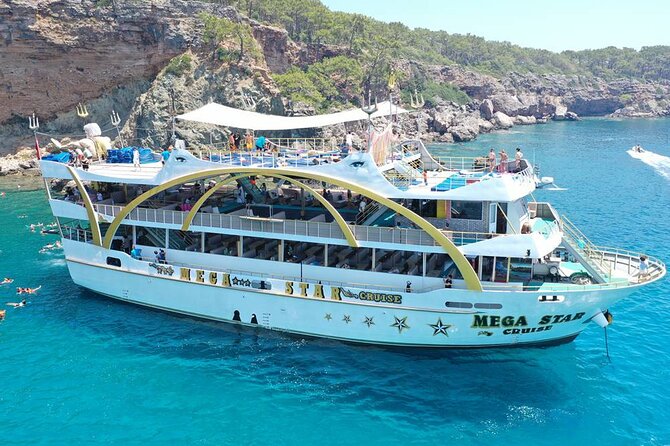 From Antalya to Kemer Mega Star Boat Trip W/Free Transfer - Reviews