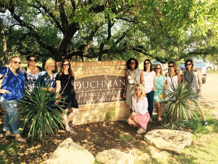 From Austin: Half-Day Hill Country Wine Shuttle - Inclusions