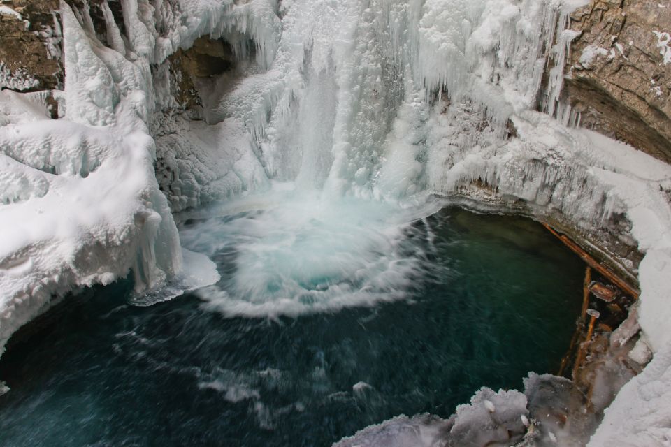 From Banff: Johnston Canyon Guided Icewalk - Tour Highlights