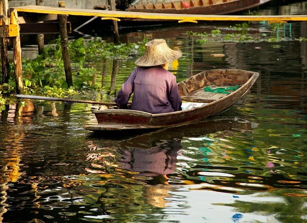 From Bangkok : Thaka Floating Market - Culinary Delights and Traditional Shopping