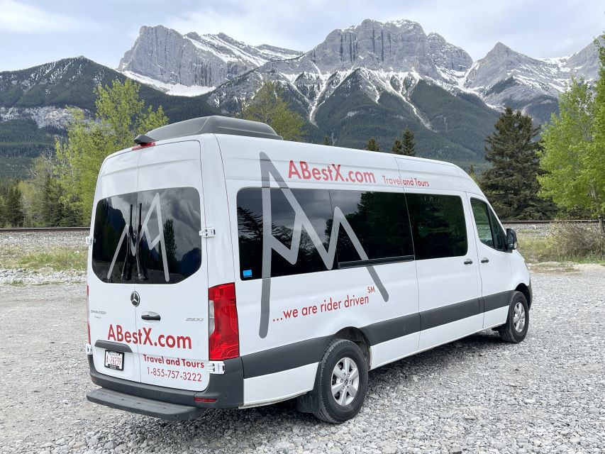 From Calgary: Private Transfer to Lake Louise - Driver and Language