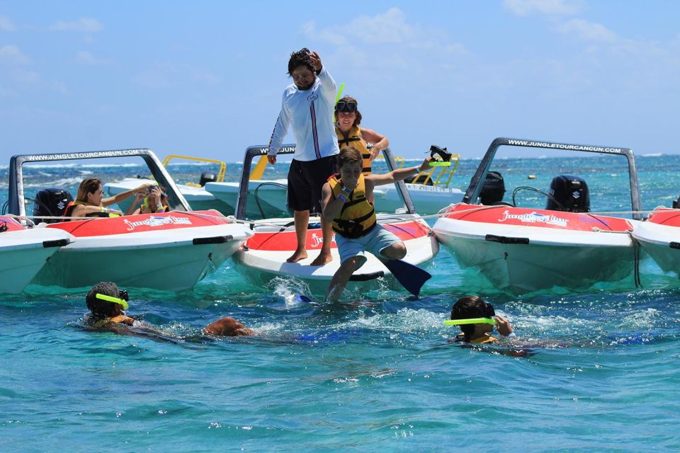 From Cancun: Punta Nizuc Speedboat Snorkeling Trip - Highlights