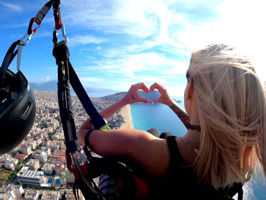 From City of Side: Alanya Tandem Paragliding W/ Beach Visit - Logistics