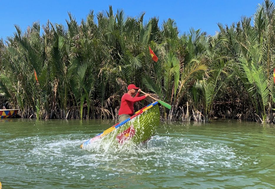 From Da Nang: Bay Mau Coconut Palm Forest Day Tour And Lunch