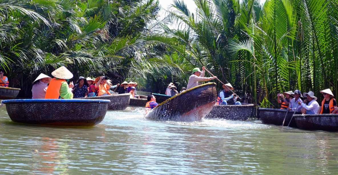 From Da Nang: Marble Mountain-Hoi An Trip-Basket Boat Ride - Location and Activities