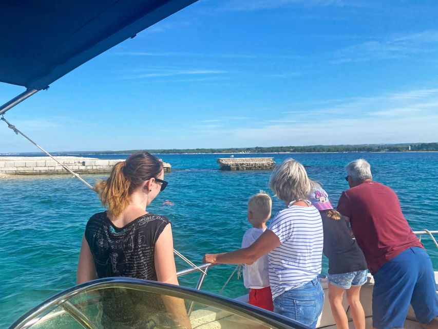 From Fazana: Private Cruise to Rovinj With Islands and City - Itinerary Highlights