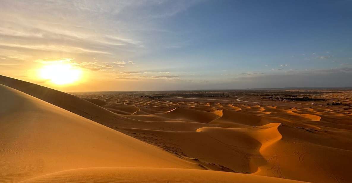 From Fes: 3-Day Luxury Desert Tour to Marrakech via Merzouga - Accommodation and Dining Experience