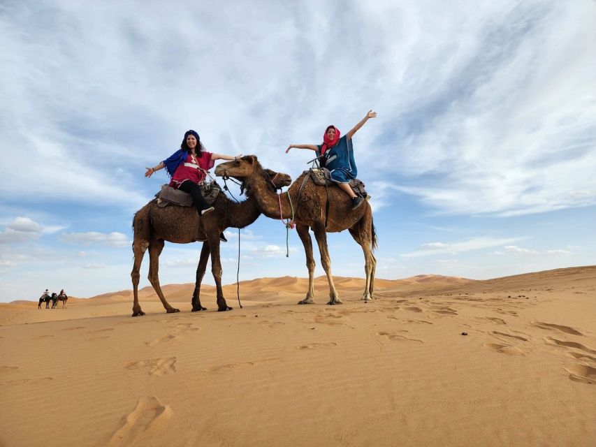 From Fès: Merzouga (1 Night), Ouarzazat (1 Night), Marrakech - Transportation and Guides