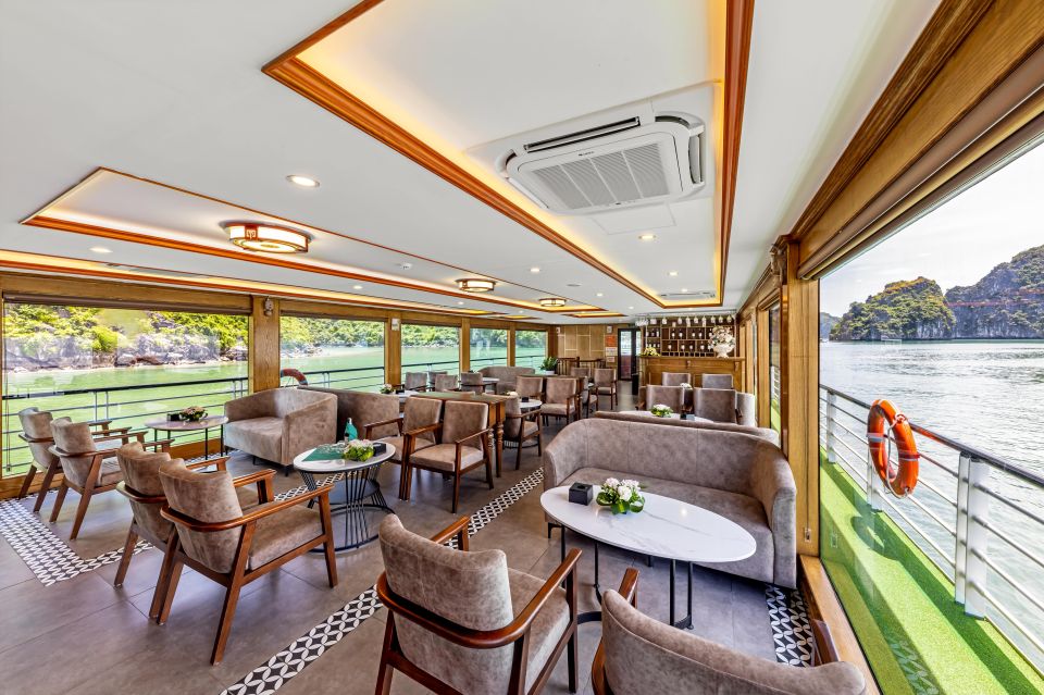 From Hanoi: 1-Day Halong 5-Star Cruise W/Jacuzzi & Limousine - Activities and Itinerary