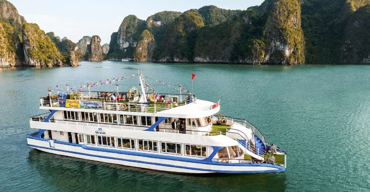 From Hanoi: Halong Bay, Titop Island, Sung Sot & Luon Caves - Scenic Cruise to Ha Long Bay