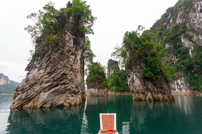 From Khao Lak : Cheow Lan Lake & Nam Rad Emerald Pool - Floating Bungalows Stay