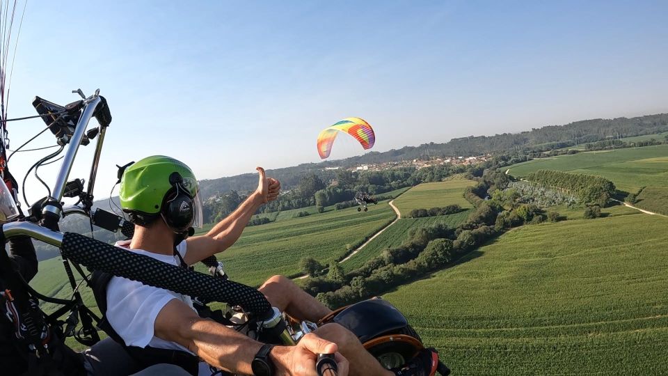 From Lisbon: Motorised Paragliding Tandem Flight - Flight Experience