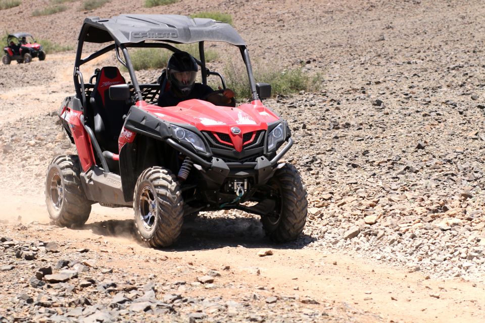 From Marakkesh: Half Day Buggy Adventure in Agafay Desert - Inclusions: Pickup, Group Size, and Cancellation Policy