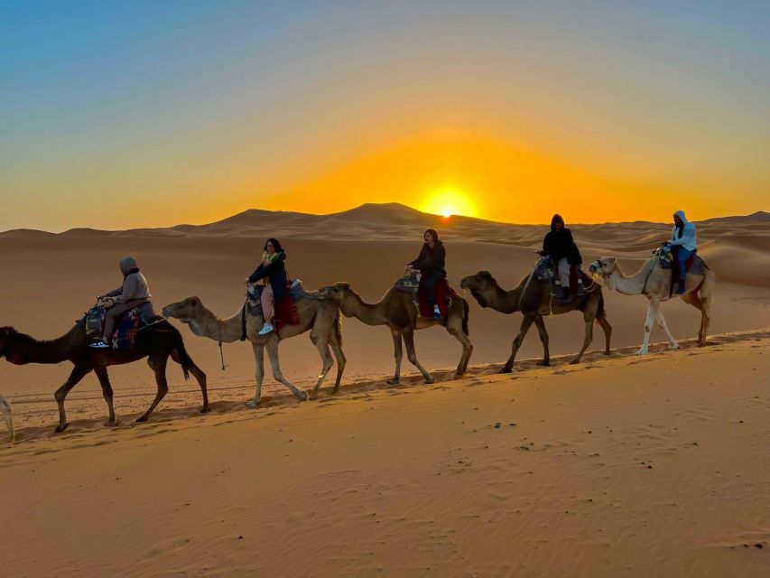 From Marrakech: 4 Day Desert Tour to Merzouga Dunes - Day 1 Itinerary